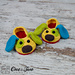 Scrappy Slippers Child sizes pattern 