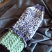 fair isle & lace cuff sock pattern 