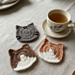 Cat Coaster / Face Motif pattern