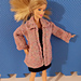 #1003 Pink suit pattern 
