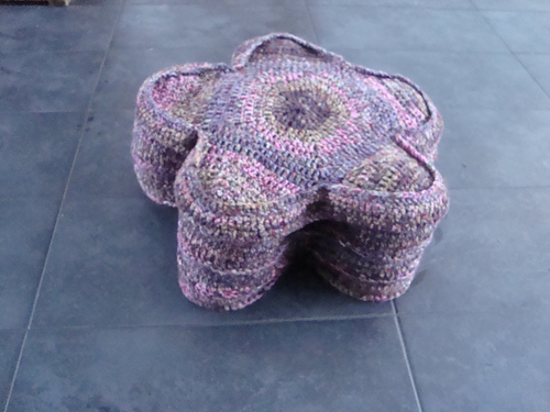 Flower basket stash organizer photo 1