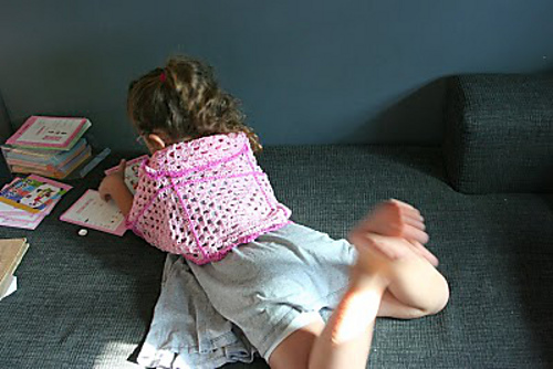 Granny squares bolero - ooty