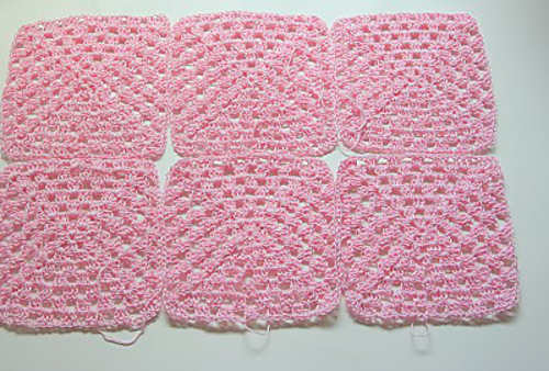 Granny squares bolero - ooty