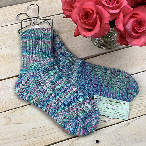 Toe-Up Sokker med Fleeglehæl - Nitro Knitters