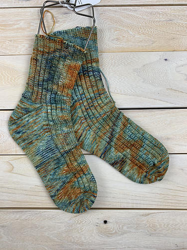 Toe-Up Sokker med Fleeglehæl - Nitro Knitters