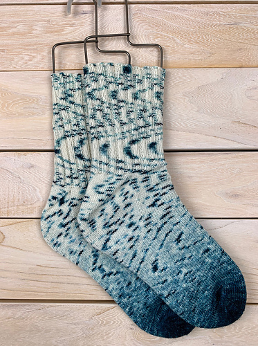 Toe-Up Sokker med Fleeglehæl - Nitro Knitters