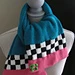 Spring Round Up Scarf pattern 