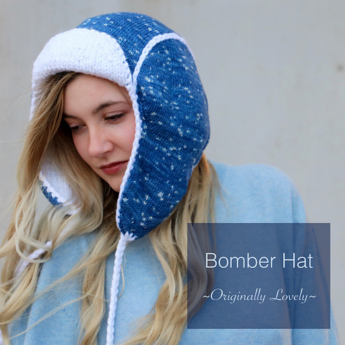 Ravelry Bomber Hat pattern by Kaitlin Barthold