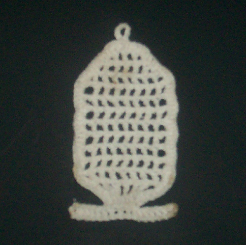 Egyptian Cartouche Ornament C-075 - 2013 by Terry Hoffman