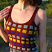 Very Squarey Tank pattern 