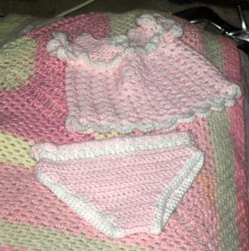 Baby Girl Sleeper Set 다른 모습 3