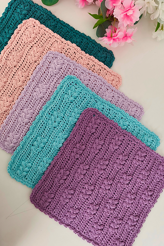 Wheat Harvest Dishcloth