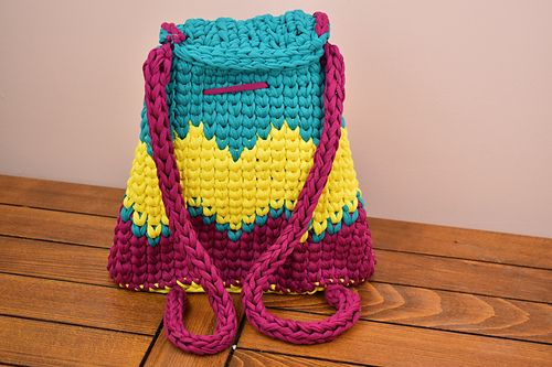 Colorful backpack photo 6