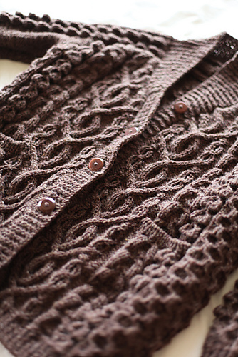 Aran long cardigan アランロングカーディガン 다른 모습 2