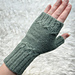 Willow Garden Fingerless Mitts pattern