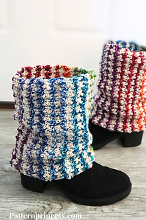 Ravelry: Frost Blossom Leg Warmers pattern by Pattern Princess