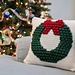 Wreath Pillow Cover pattern 