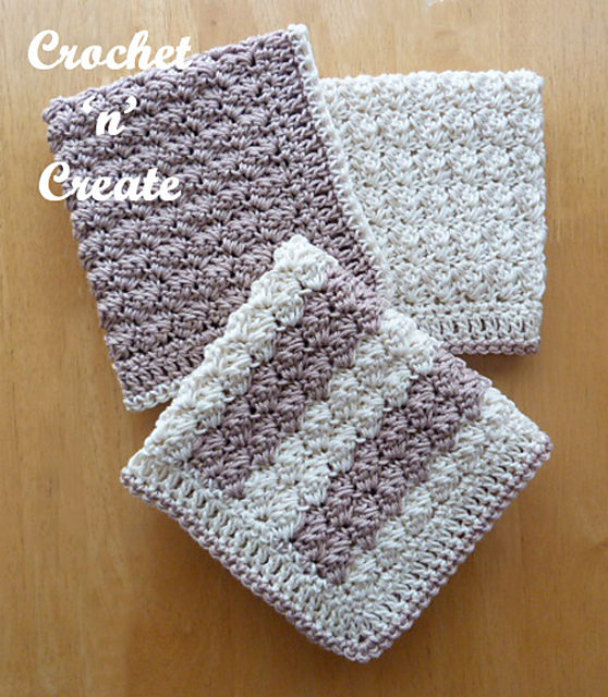 Ravelry Cotton Dishcloth pattern by Crochet 'n' Create