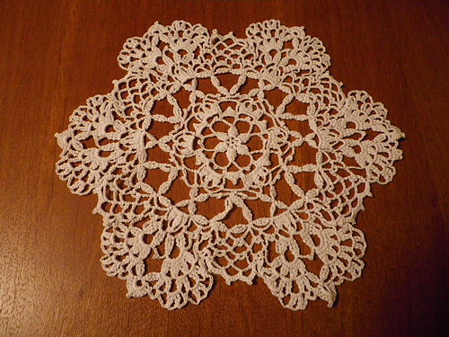 Lacy Six Point Doily photo 10
