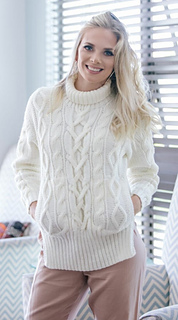 Ravelry: St. Ives Cable Classic Pullover 7858 pattern by Saprotex ...