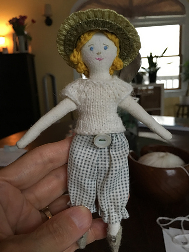 Placket Tee for Tiny Rag Dolls photo 6