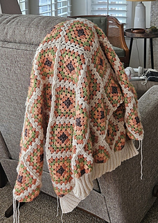 May 4, 2026: Working on the ribbing and button band. 