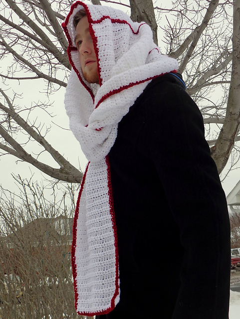 Ravelry: Rogue Assassin Hood pattern by Emily Catherine