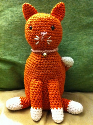Amigurumi Black Cat Door Stopper photo 3