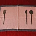 Cutlery Placemat pattern 