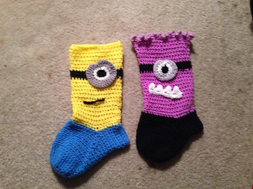Minion Christmas Sock/Stocking photo 3