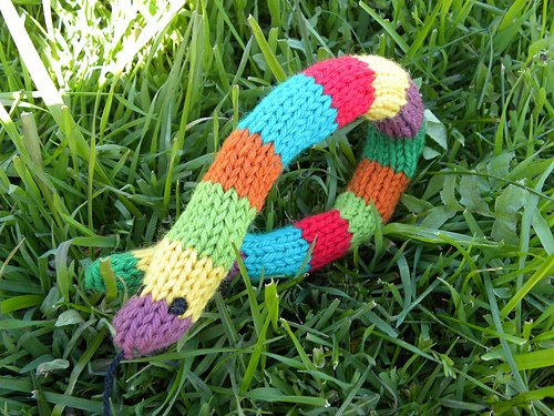Felted Snake Stashbuster photo 5