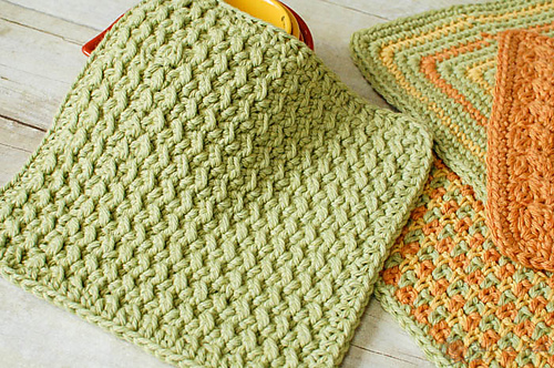 Crunchy Stitch Dishcloth photo 12