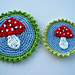 Fliegenpilz Applikation pattern 