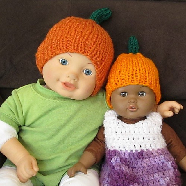 Pumpkin Spice Preemie Hat
