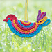 Crochet bird