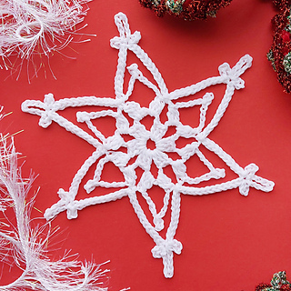 Ravelry Lace Snowflake Pattern By Tuula Maaria