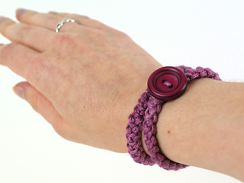 Crochet Braid Bracelet photo 6