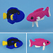 Tropical Fish Set 2 pattern 