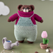 Barry the Gardener Bear pattern 