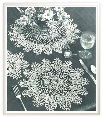 Pineapple Luncheon Set #7865 photo 2