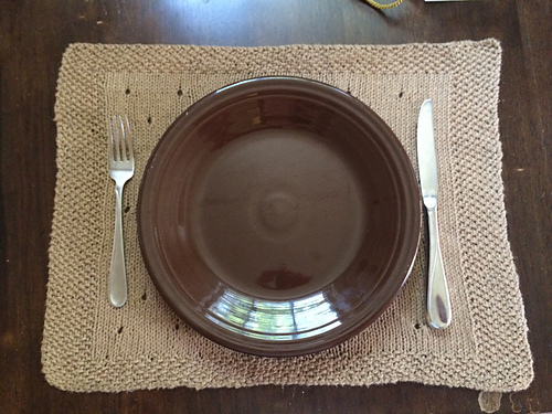 Seed-Edged Eyelet Placemat photo 2