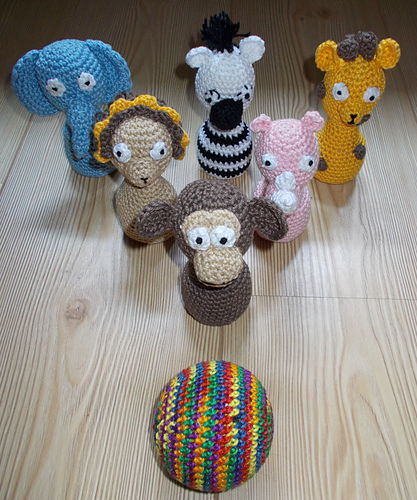 Safari Animal Skittles Play Set photo 4