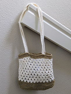 cotton shoulder bag