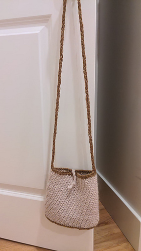 Spiral Trim Crossbody Bag