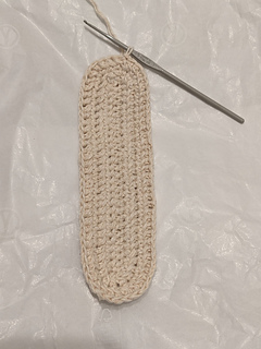 Everyday Crossbody bag base - double yarns