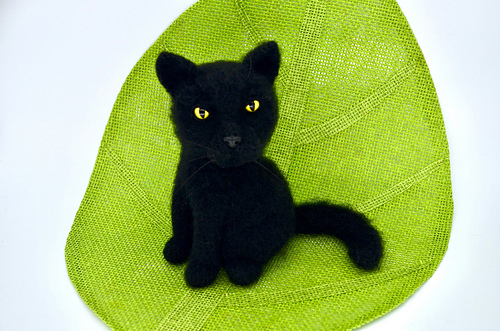 Black Cat Fluffy