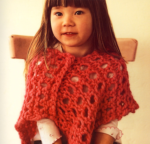 Ravelry: Lacy Poncho pattern by Kris Percival