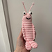 Sheldon Shrimp Toy pattern 