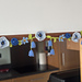 Blue Flower Garland pattern 