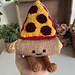 Pepperoni Pizza Slice pattern